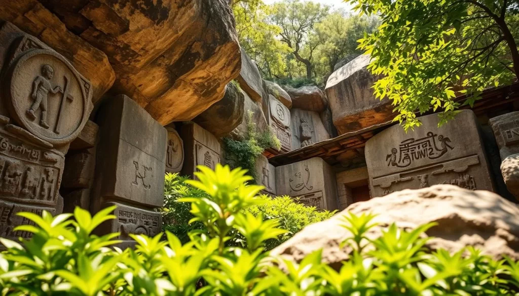 historical rock carvings