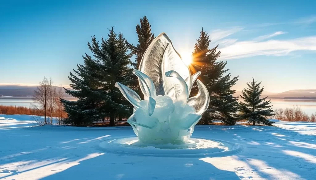ice snow sculpture