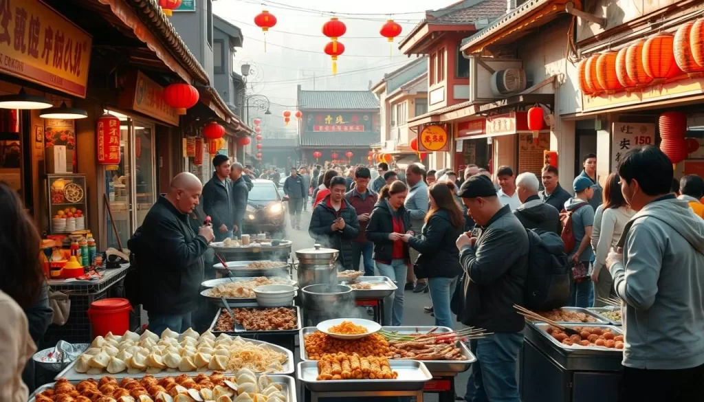 local street food scene
