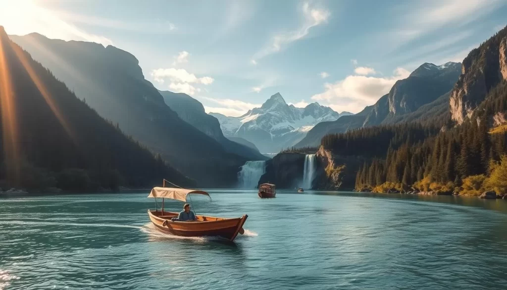 river routes and natural wonders
