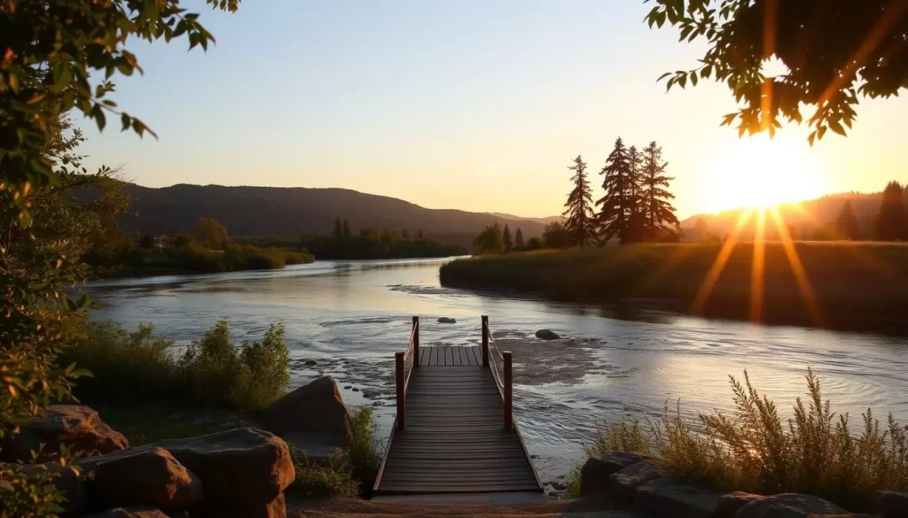 scenic river view