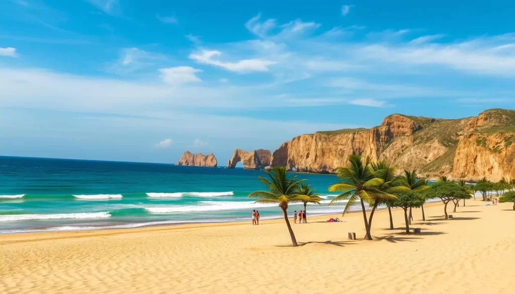 summer beach destination