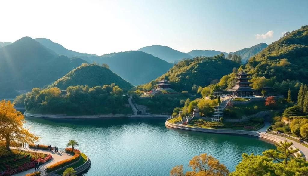 sun island scenic view