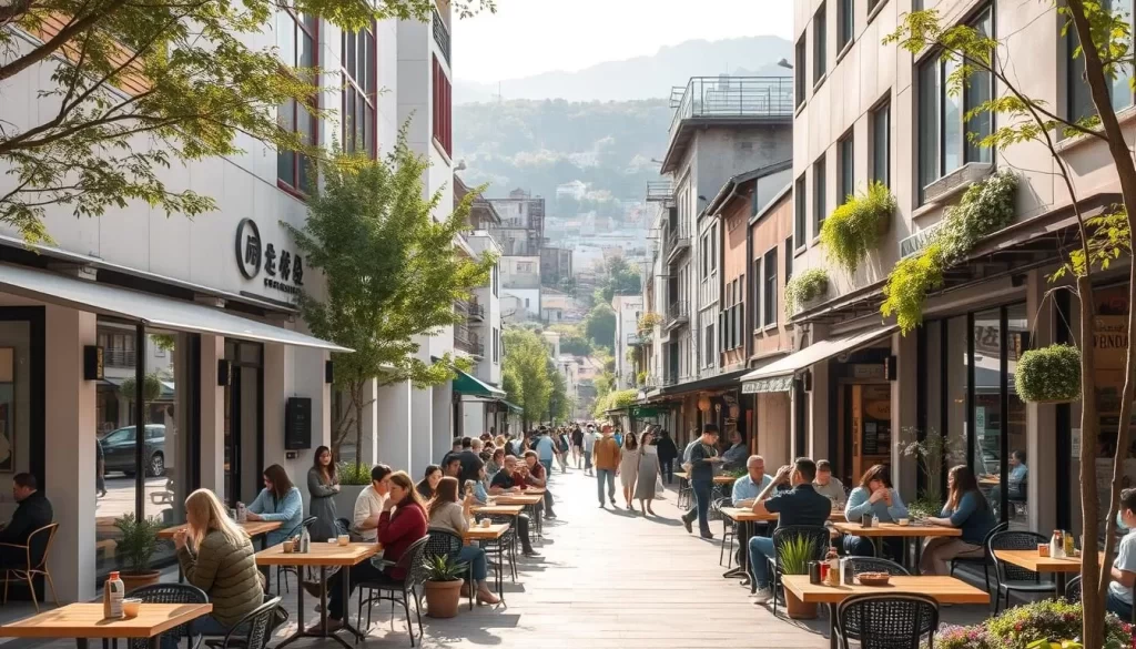 trendy cafés in Wushan