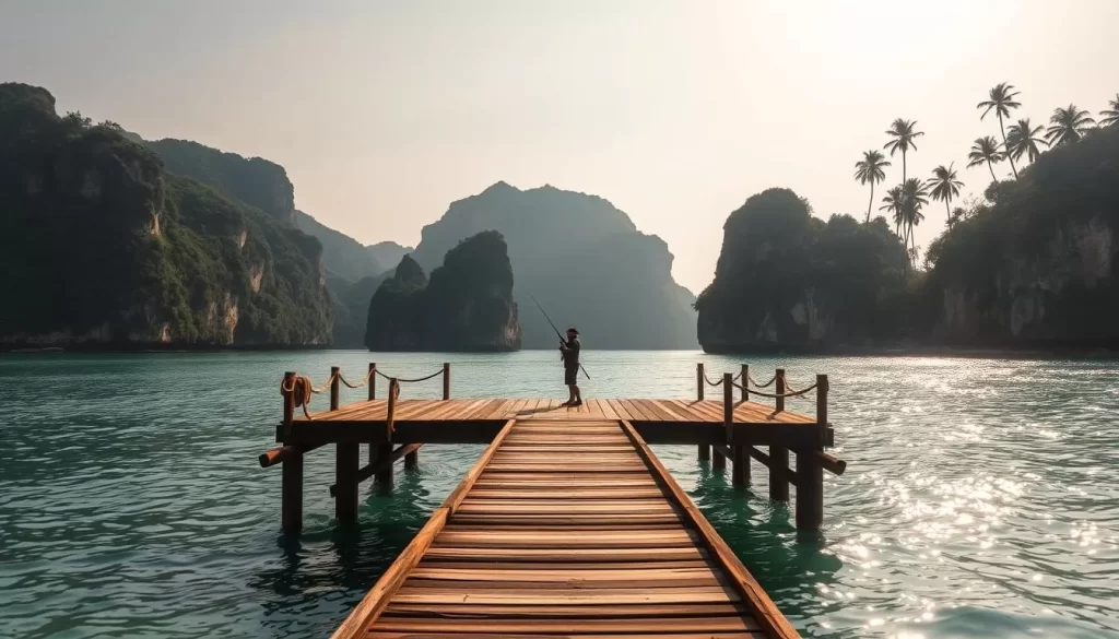 wuzhizhou island wharf