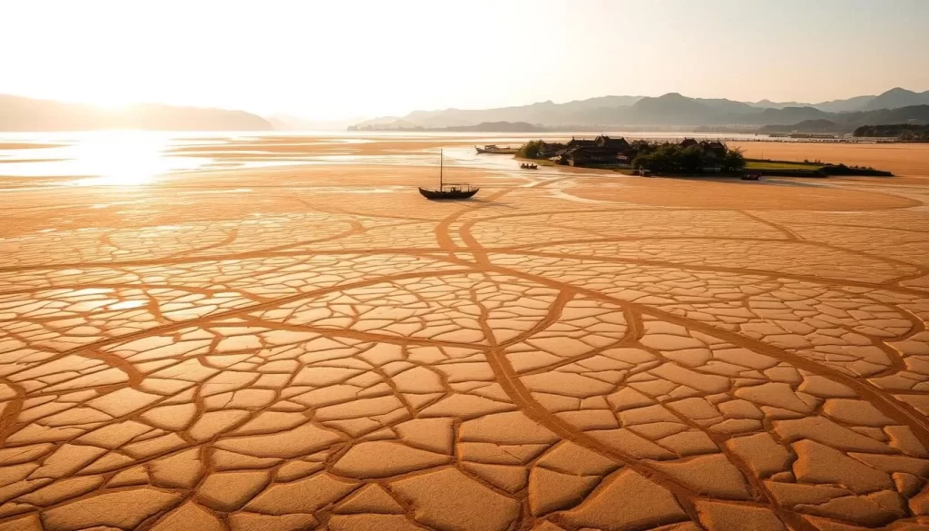 xiapu mudflats view