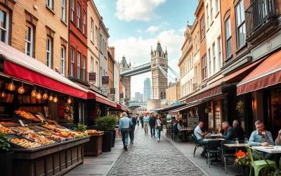 London, England: Acclaimed Local-Cuisine Resaurants