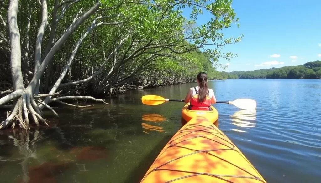 Amami Oshima mangrove kayaking tour
