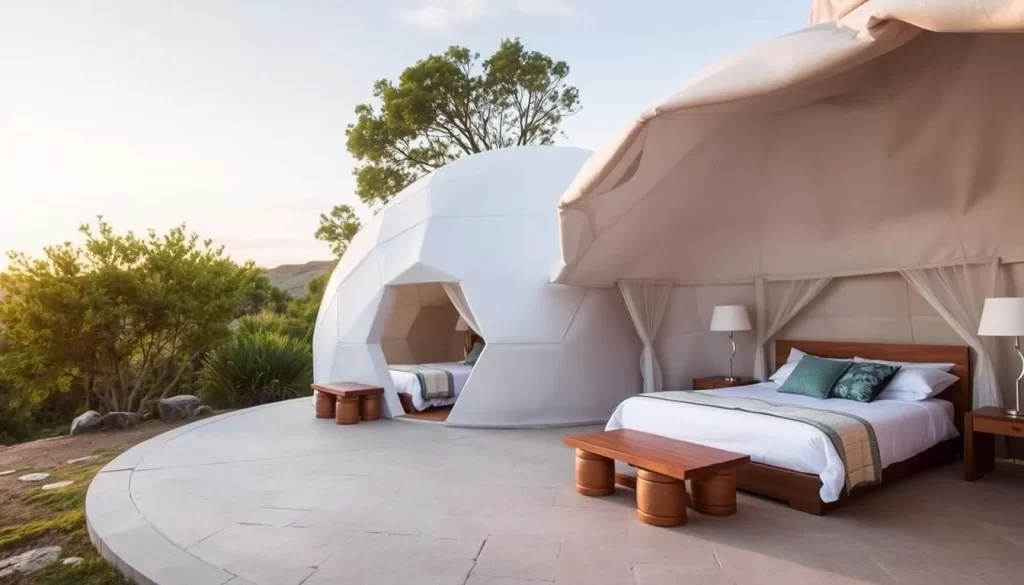 An image of Hotel Finca Campo Bello's igloo suites