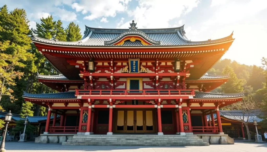 An image of Kishu Toshogu Shrine's main hall.