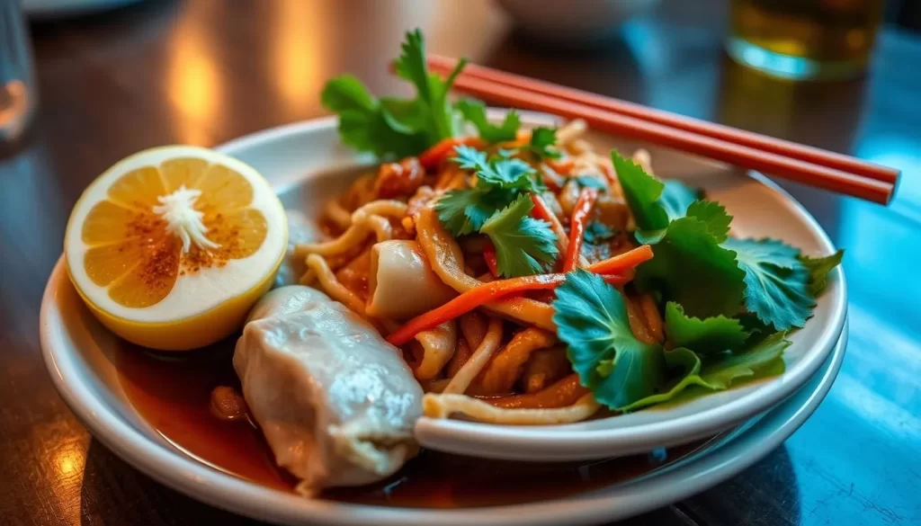 An image of a Vietnamese dish served at Van Da in the East Village, NYC.