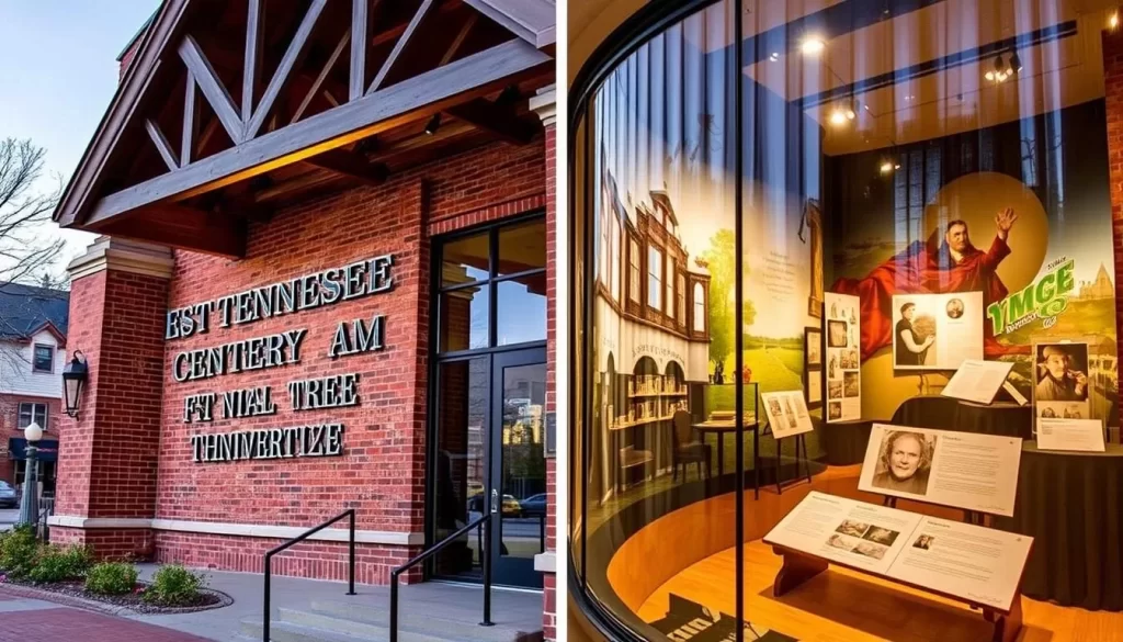 An image of the East Tennessee History Center's exterior or a notable exhibit within.