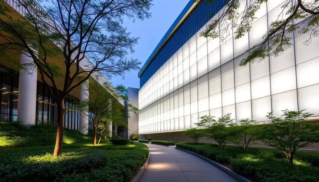 An image of the National Museum of Modern Art, Tokyo, showcasing its modern architecture and serene surroundings.