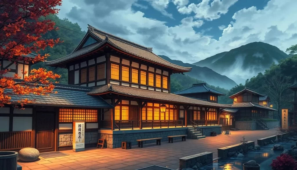 An image of the historic Dogo Onsen Honkan building