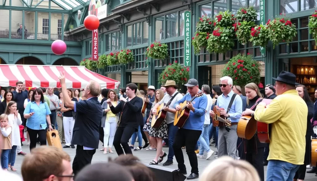 Covent Garden London street performers image