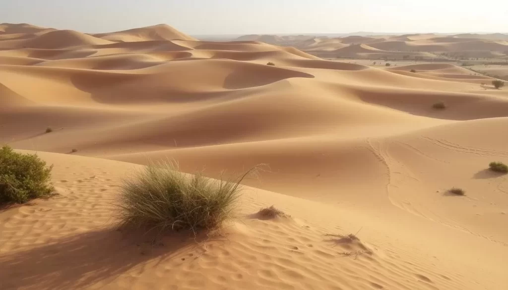 Deliblato Sands nature reserve with unique sandy terrain and diverse wildlife