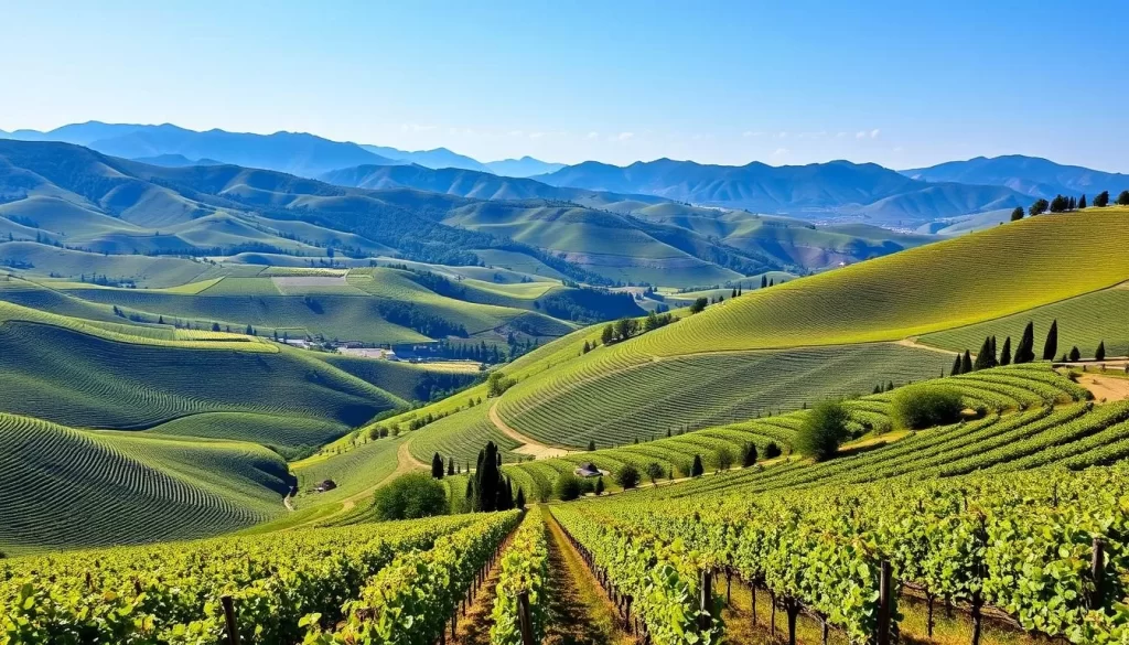 Discover the scenic views and vineyards of La Rioja.