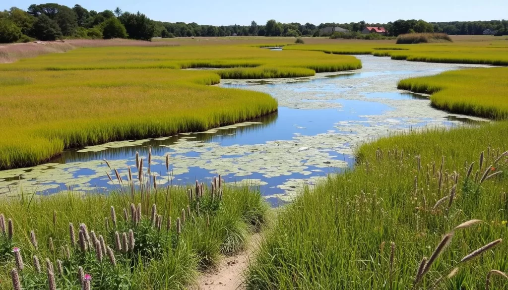 Discover the serene beauty of Nauset Marsh Trail, a haven for birdwatchers and nature enthusiasts.