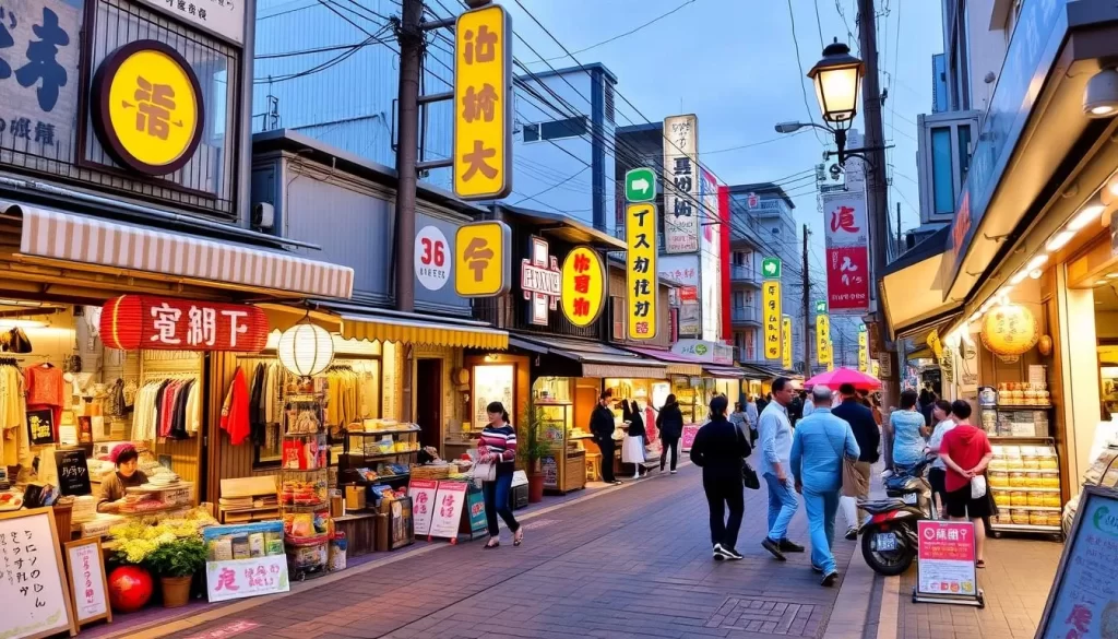 Discover unique shopping districts in Kansai