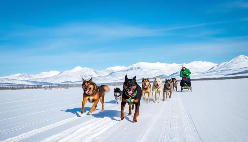 Dog sledding in Whitehorse image