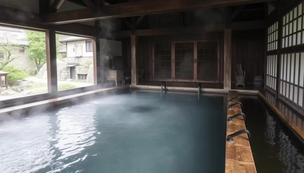 Dogo Onsen hot spring bath with a history of over 3,000 years