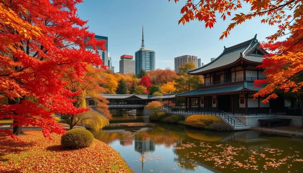 Experience Osaka's autumn beauty
