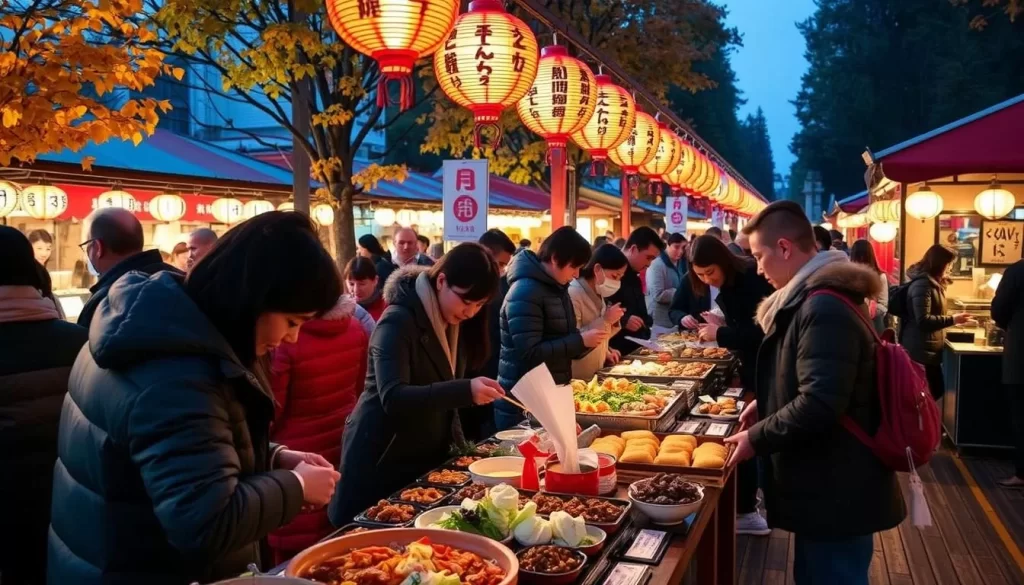 Experience the flavors of Hokkaido at the Sapporo Autumn Fest.