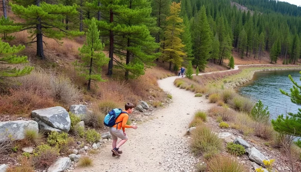 Explore Cedar Lake's hiking trails