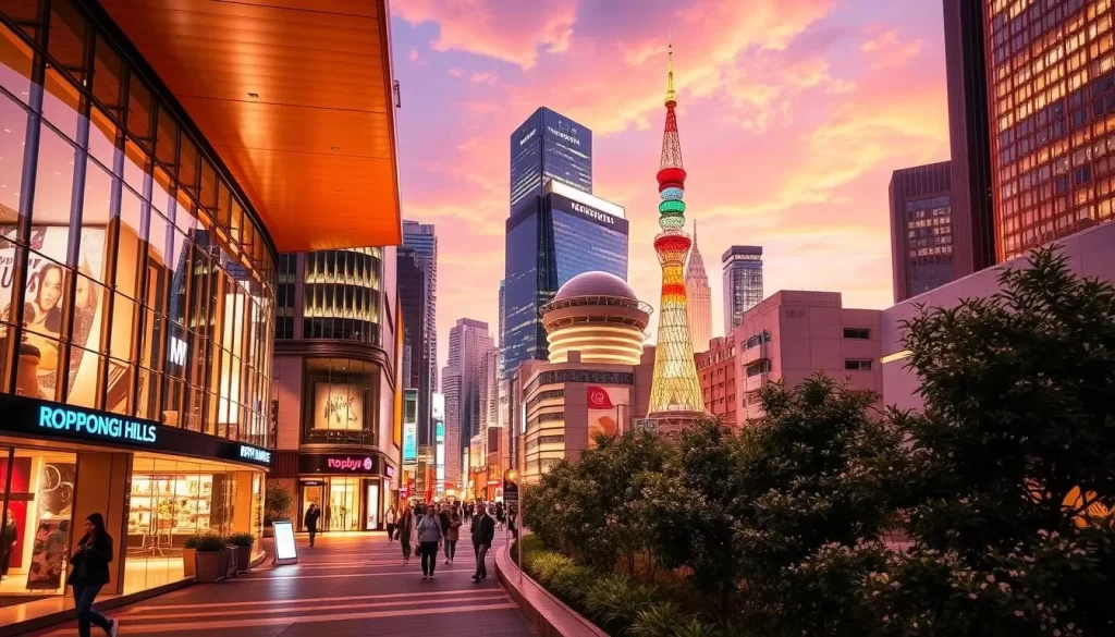 Explore Roppongi Hills, a premier mixed-use complex in Tokyo, featuring shopping, dining, art, and entertainment.