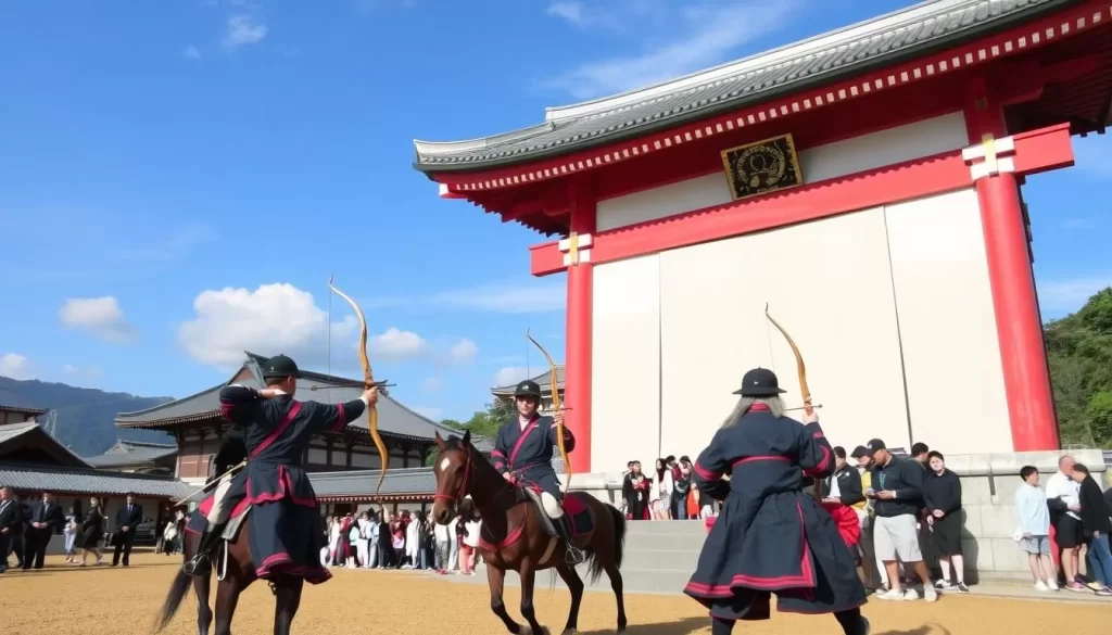 Explore Shijukusho Shrine Yabusame