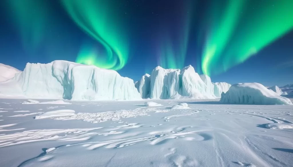 Explore the Arctic winter landscape on Banks Island