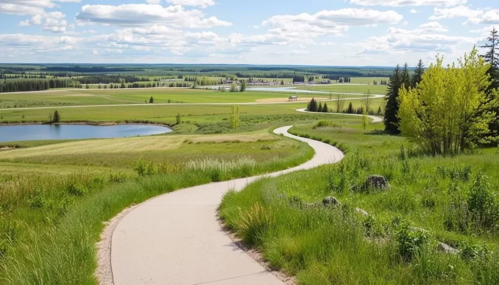 Explore the Chinook Pathway System, a network of trails and pathways that wind through Swift Current's scenic landscapes.