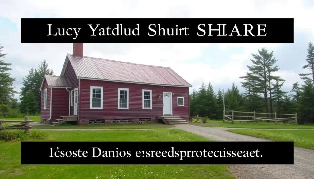 Explore the locations in Red Sands Shore that have connections to Lucy Maud Montgomery's life and work, including the Lower Bedeque School where she taught.