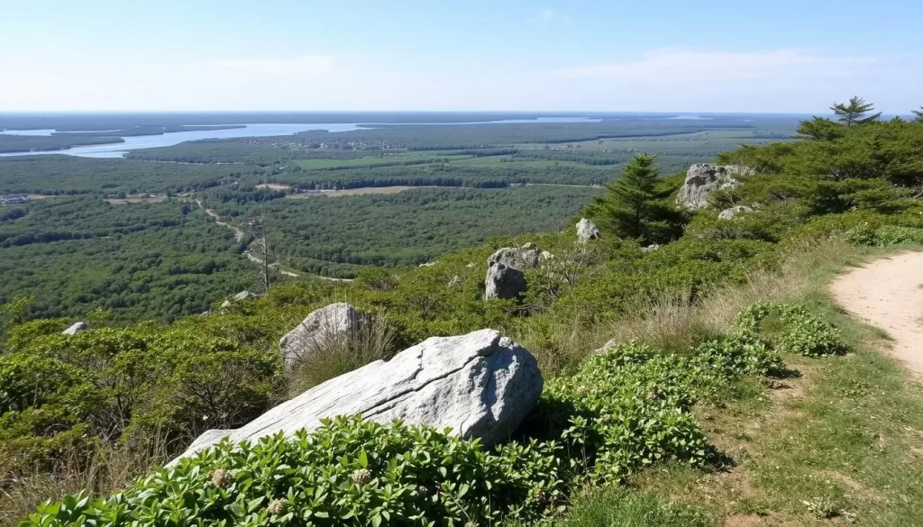 Explore the scenic trails of Fort Hill, Cape Cod, with its breathtaking views and diverse wildlife.