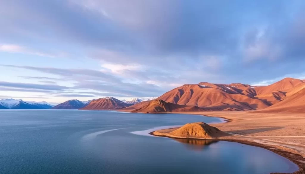 Explore the serene beauty of Lake Hazen in Quttinirpaaq National Park