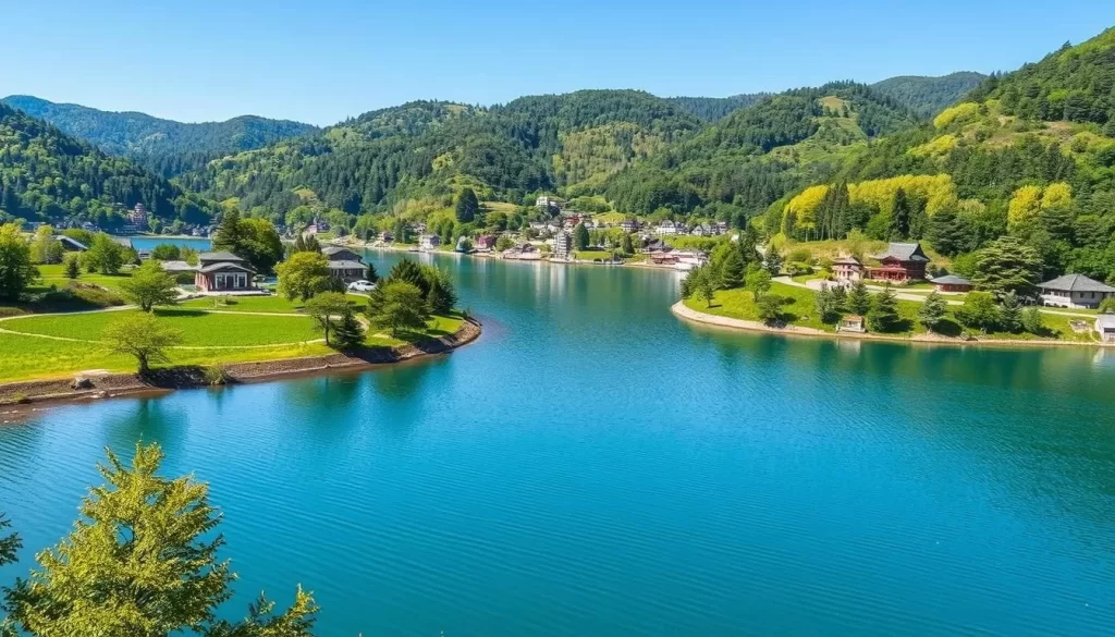 Explore the surrounding areas of Lake Inawashiro