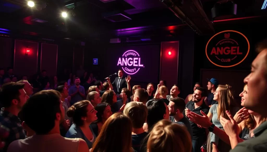 Free comedy shows London Angel Comedy Club image