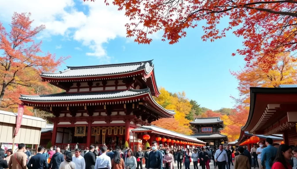 Fujiwara Autumn Festival at Chusonji Temple, Iwate, Japan