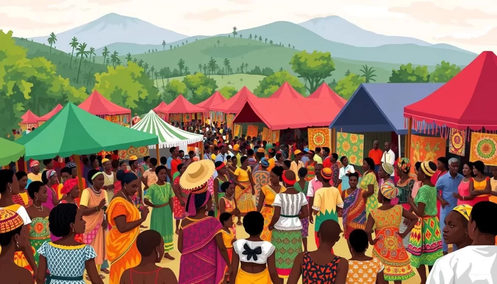 Generate an image of Festival Arts Azimuts Rwanda