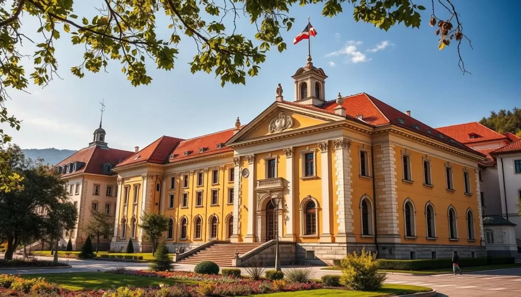 Generate an image of Zrenjanin City Hall
