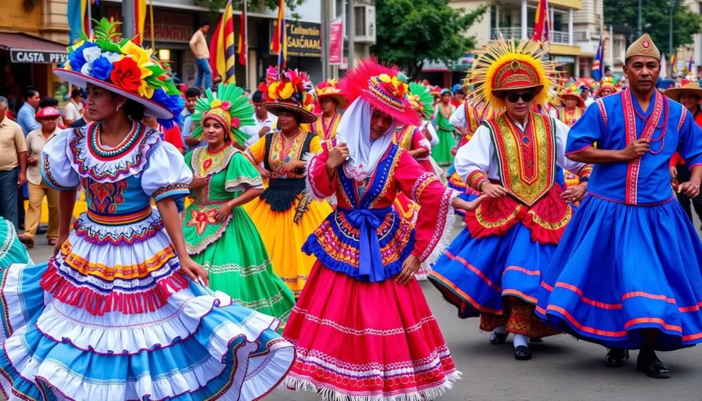 Generate an image of the Diriamba/San Sebastian Festival in Nicaragua