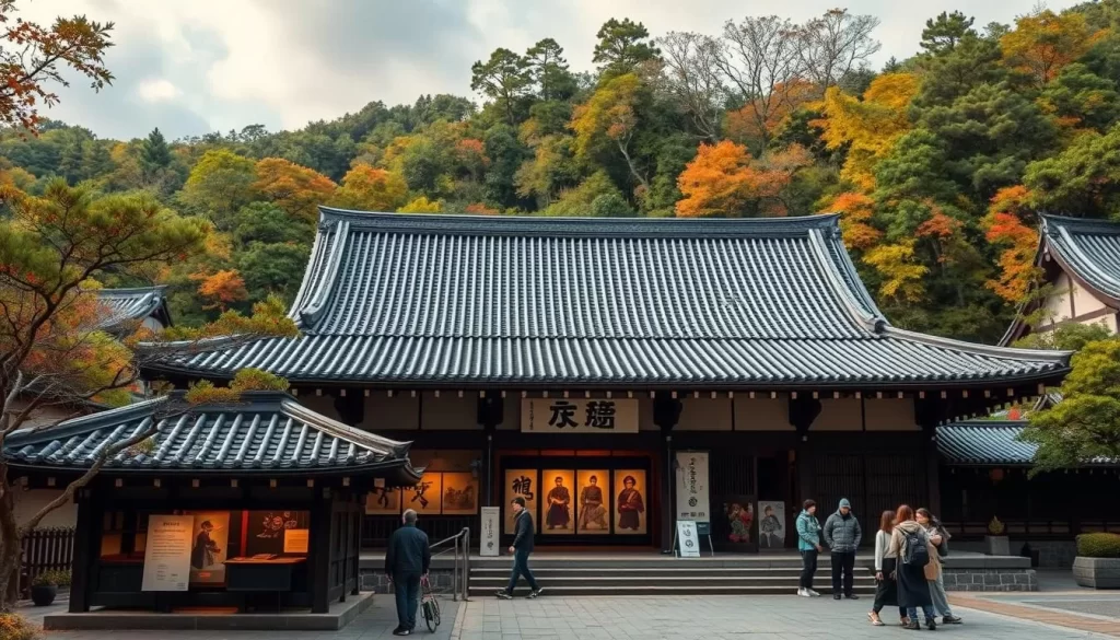 Generate an image of the Iga-ryu Ninja Museum in Iga, Japan