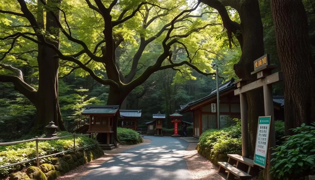 Generate an image of the Kumano Kodo Iseji Route trail in Japan