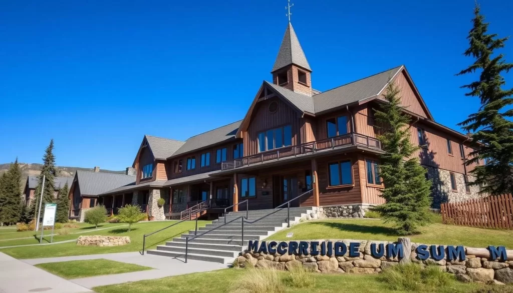 Generate an image of the MacBride Museum of Yukon History in Whitehorse, Yukon.
