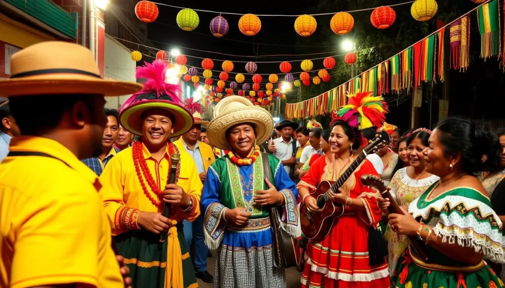 Generate an image of the San Jeronimo Festival in Masaya, Nicaragua