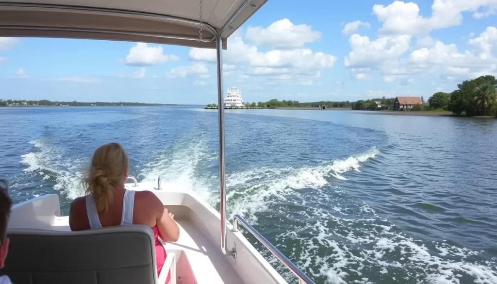 Georgetown SC boat tours on Winyah Bay