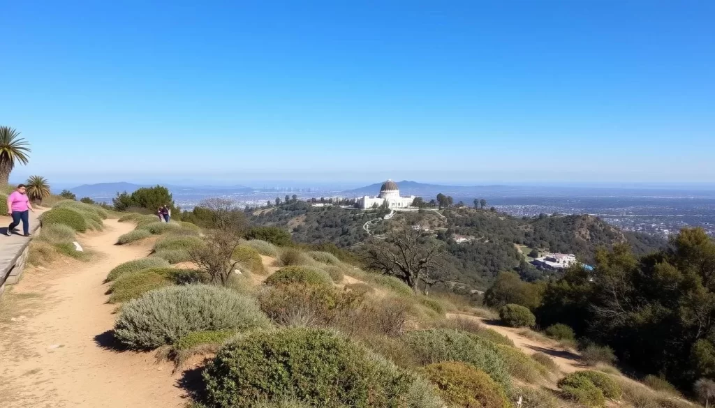 Griffith Park Los Angeles Hiking Trails and Observatory