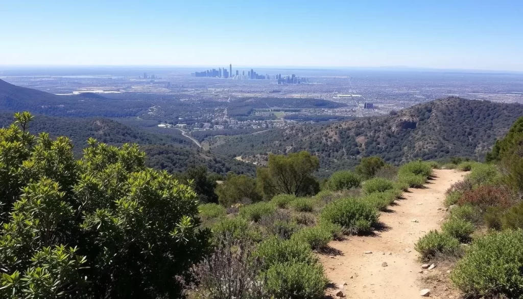 Griffith Park Los Angeles hiking trails image