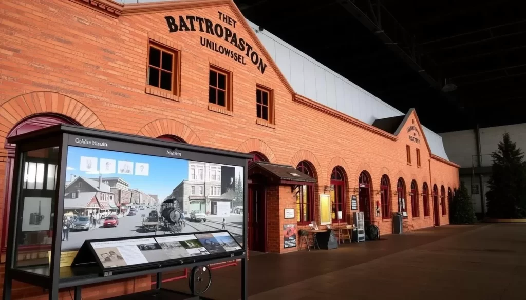 Historic Museum of the Yellowstone in the Union Pacific Depot, West Yellowstone