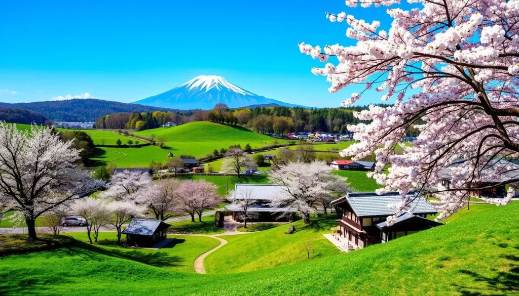 Image of Akita Prefecture during spring